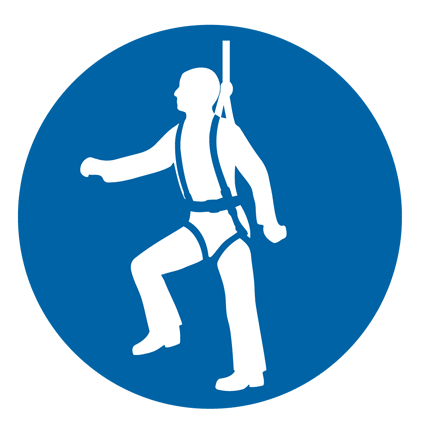 לוגו עבודה בגובה