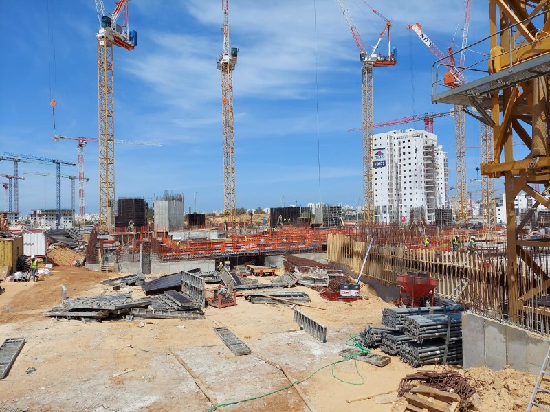 פרויקט עיר היין אשקלון – עיגון כימי וברגי בטון של חברת אדיט בע"מ